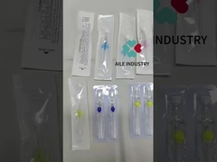 ইনজেকশন পোর্ট সহ IV ক্যানুলা 20G 22G 24G Butterfly IV Catheter পশুচিকিত্সা সরবরাহ